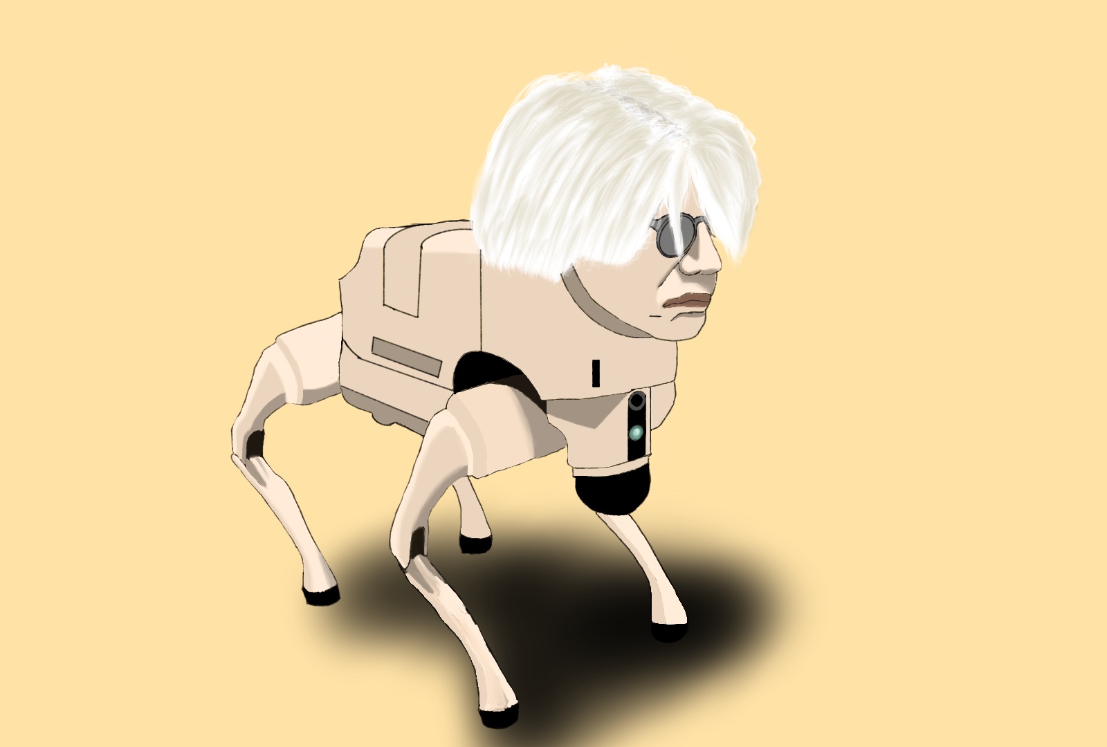 When Art Fairs Go Viral Beeple, Regular Animals Andy Warhol, 2025 Miami Art Basel artwork by Noel Johannes Nilsson