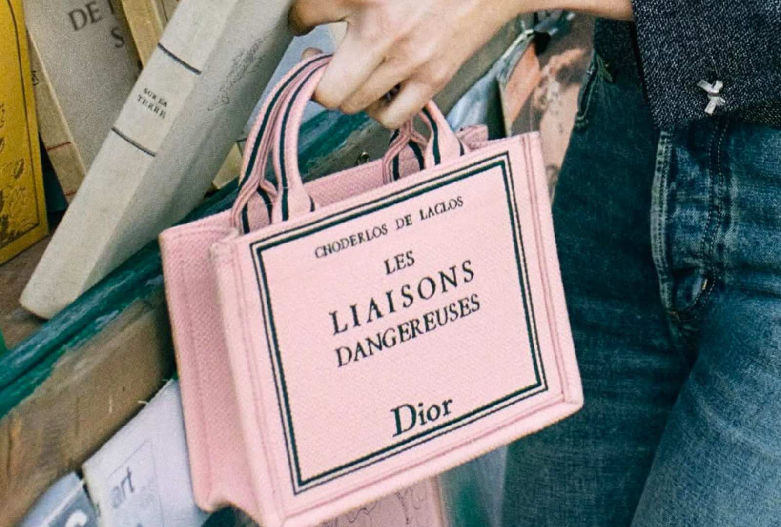 Dior Book Cover Totes