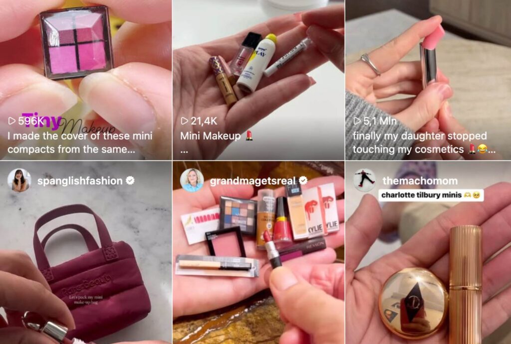 Are Mini Beauty Products the New Status Symbol? 